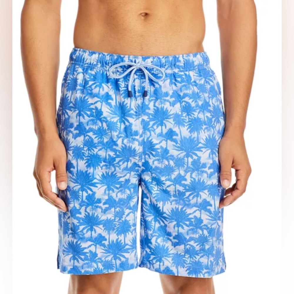Peter Millar Clouds and Palms Men’s Swim Trunks Size Large New